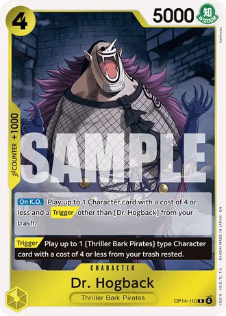 Dr. Hogback (OP14-110) — The Azure Sea's Seven (OP14-EB04)