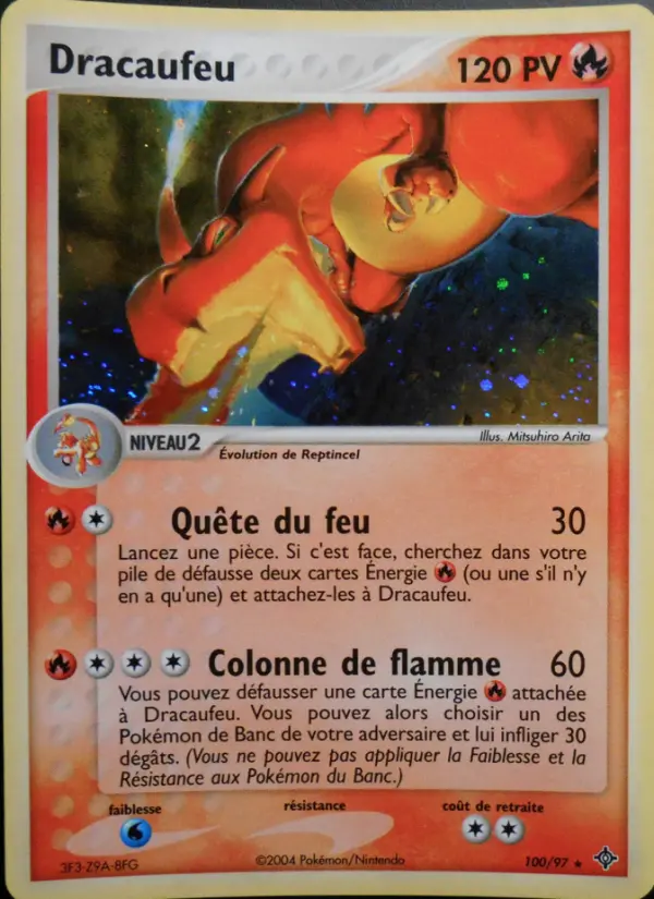 Dracaufeu #100 — EX Dragon