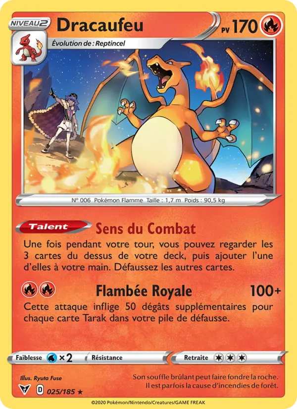 Dracaufeu #25 — Voltage Éclatant