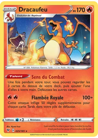 Dracaufeu #25 — Voltage Éclatant