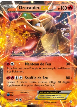 Dracaufeu EX #11/83 — Générations
