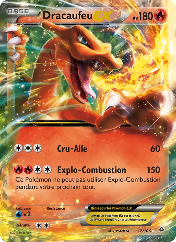 Dracaufeu EX #12 — Étincelles