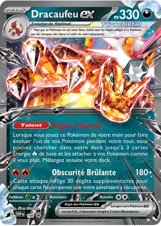 Dracaufeu ex #196 — Écarlate & Violet Promos