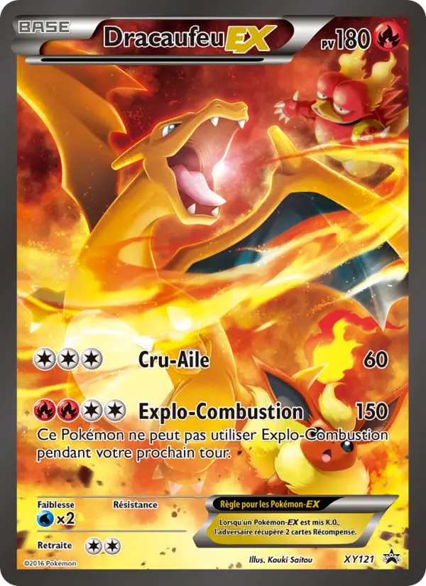 Dracaufeu EX XY121 — XY Promos