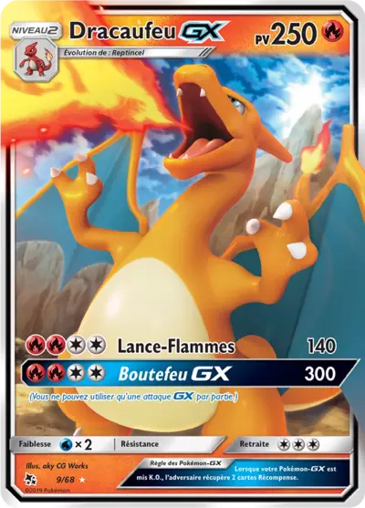 Dracaufeu GX #9 — Destinées Occultes
