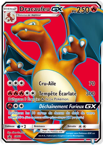 Dracaufeu GX SM60 — Soleil & Lune Promos
