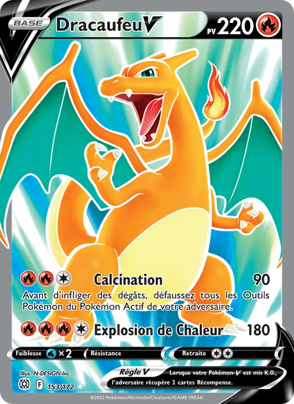 Dracaufeu V #153 — Stars Étincelantes