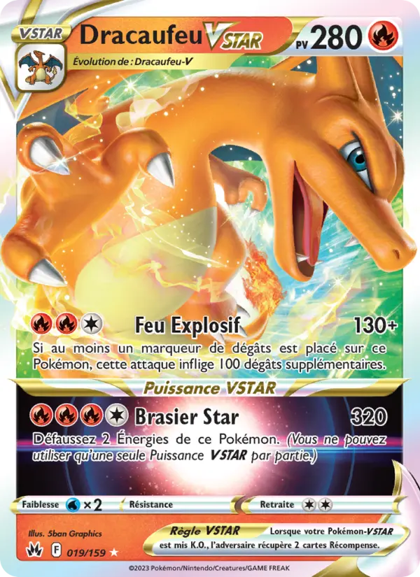 Dracaufeu VSTAR #019 — Zénith Suprême