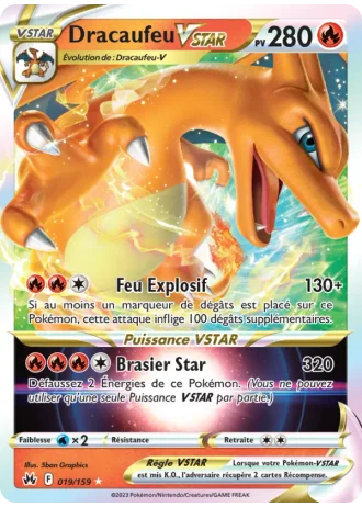 Dracaufeu VSTAR #019 — Zénith Suprême