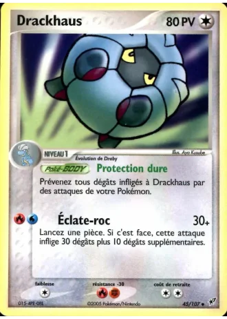 Drackhaus #45/107 — EX Deoxys