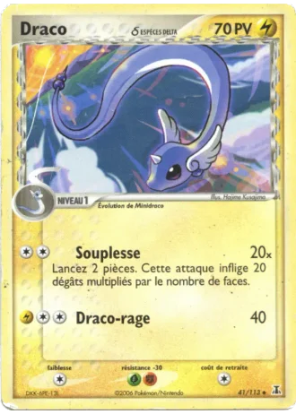 Draco #41/113 — EX Espèces Delta
