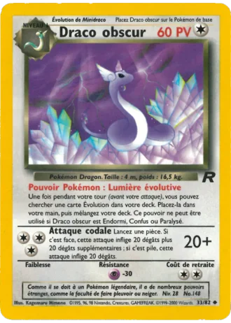 Draco obscur #33/82 — Team Rocket