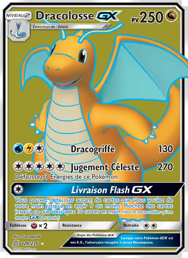 Dracolosse GX #229 — Harmonie des Esprits