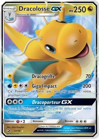 Dracolosse GX #37 — Majesté Des Dragons