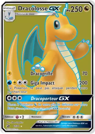 Dracolosse GX #67 — Majesté Des Dragons
