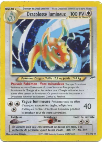 Dracolosse lumineux #14 — Neo Destiny