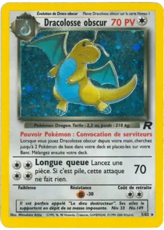 Dracolosse obscur #5 — Team Rocket