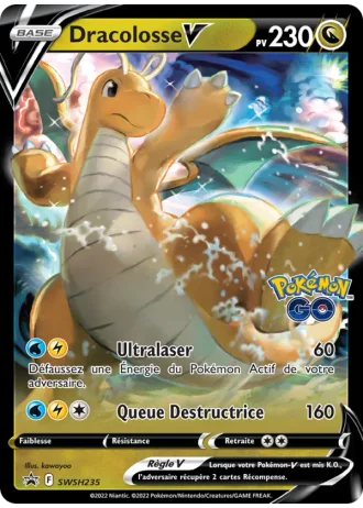 Dracolosse V SWSH235 — Épée & Bouclier Promos