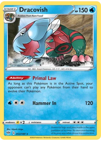Dracovish #53/189 — Darkness Ablaze
