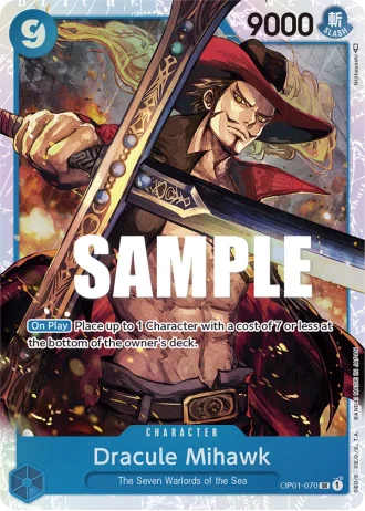 Dracule Mihawk (OP01-070) — Romance Dawn (OP01)