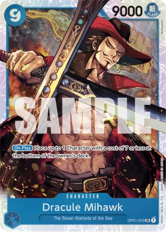 Dracule Mihawk (OP01-070) (Reprint) — One Piece The Best (PRB01)