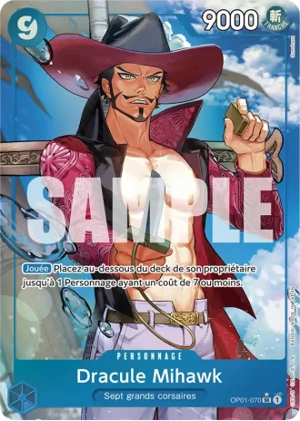 Dracule Mihawk (OP01-070) (Reprint) — ONE PIECE CARD THE BEST (PRB01)