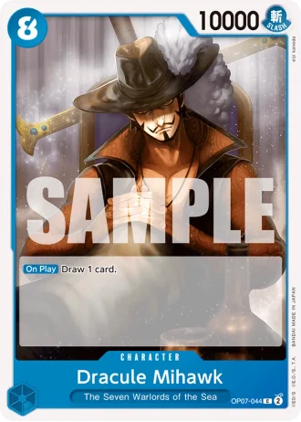 Dracule Mihawk (OP07-044) — 500 Years in the Future (OP07)