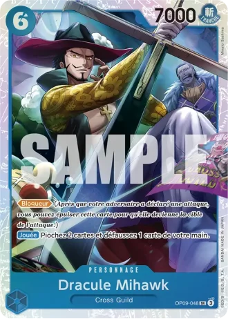 Dracule Mihawk (OP09-048) — Les Nouveaux Empereurs (OP09)