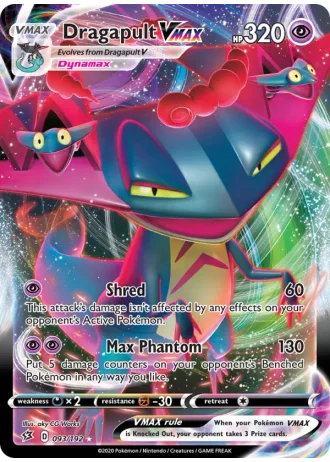 Dragapult VMAX #93/192 — Rebel Clash