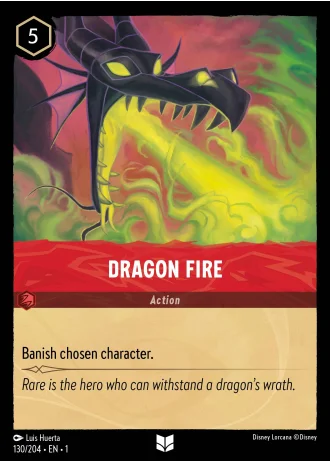 Dragon Fire #130/204 — The First Chapter