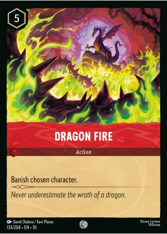 Dragon Fire #133/204 — Whispers in the Well