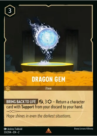 Dragon Gem #33/204 — Rise of the Floodborn