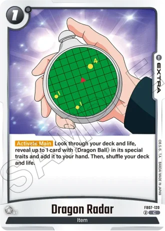 Dragon Radar FB07-120 — Wish for Shenron (FB07)
