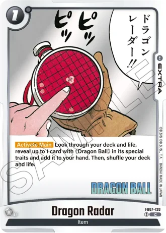 Dragon Radar  SB02-120 — Manga Booster 02 (SB02)