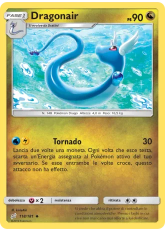 Dragonair #118/181 — Gioco di Squadra
