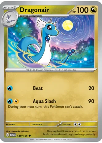 Dragonair #148/165 — 151