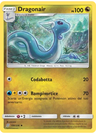 Dragonair #150/236 — Sintonia Mentale