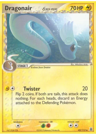 Dragonair #42/113 — EX Specie Delta