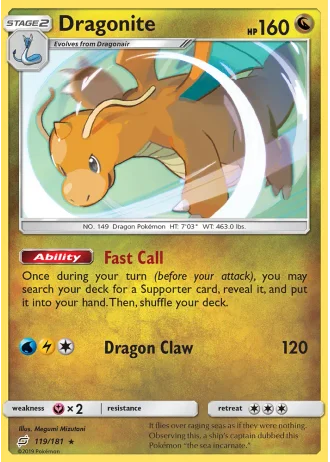 Dragonite #119 — Team Up