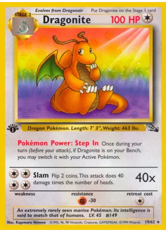 Dragonite #19 — Fossil
