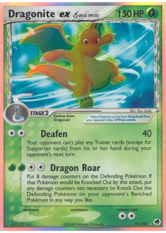 Dragonite ex #91 — EX L'Isola dei Draghi