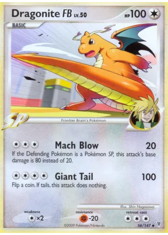 Dragonite FB (League Crosshatch February 2010) #56 — Supreme Victors