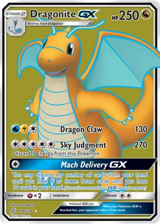 Dragonite GX #229 — Unified Minds