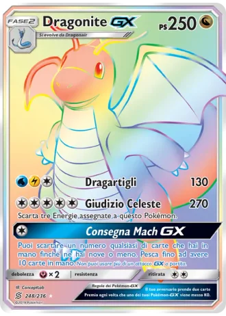Dragonite GX #248 — Sintonia Mentale