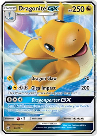 Dragonite GX #37/70 — Trionfo Dei Draghi