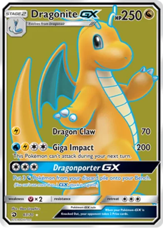 Dragonite GX #67/70 — Trionfo Dei Draghi