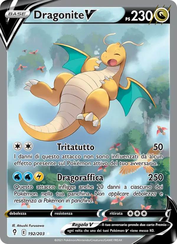 Dragonite V #192 — Evoluzioni Eteree