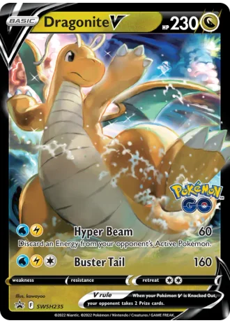 Dragonite V SWSH235 — Sword & Shield Promos