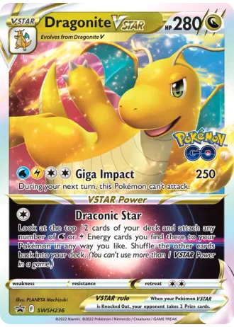 Dragonite VSTAR SWSH236 — Sword & Shield Promos