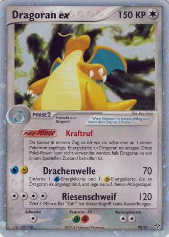 Dragoran ex #90/97 — EX Drache